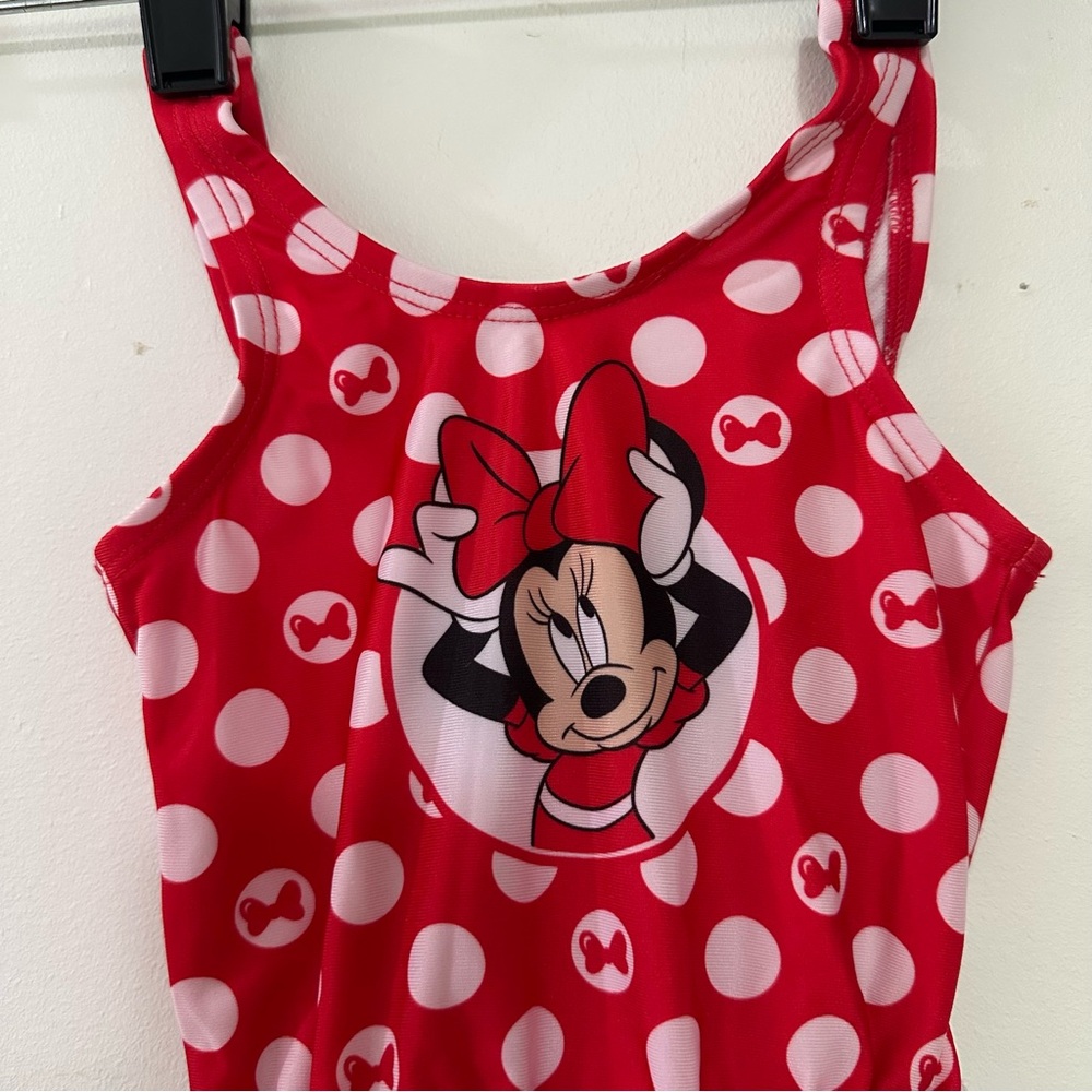 Minnie Mouse Red Polka Dot Swimsuit with TuTu Size‎ 18 months - Picture 2 of 5